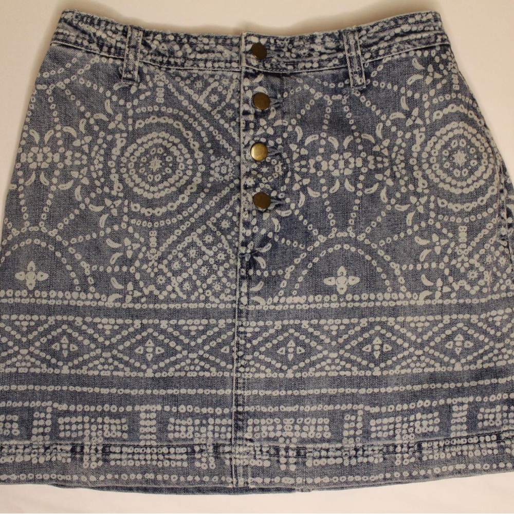 Free People Denim Skirt